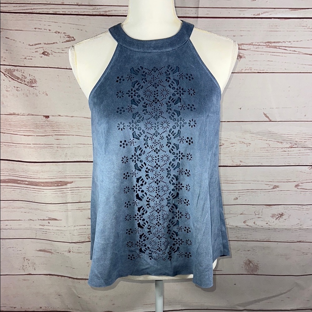 Altar’d State - Blue Sleeveless Women's Top